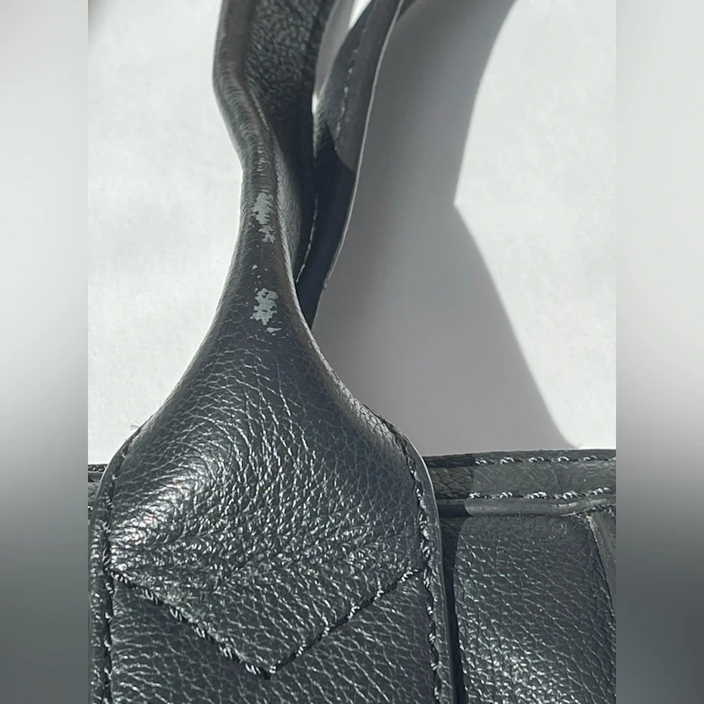 Fossil Leather Tote Bag